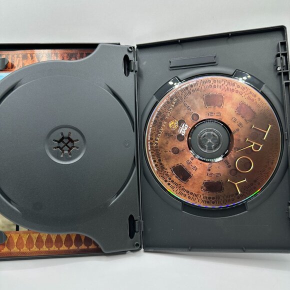 Troy DVD 2004 2 Disc Widescreen Edition Brad Pitt Eric Bana Orlando Bloom Warner - Picture 4 of 4